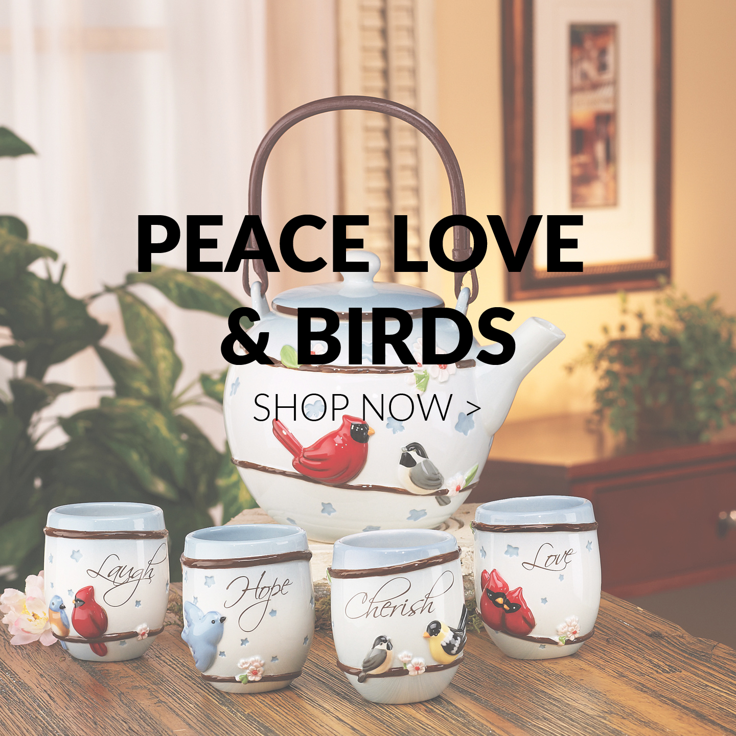 Peace Love & Birds